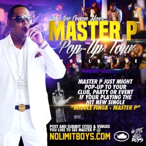 MASTER P’s POP-UP TOUR COMING TO YOUR CITY