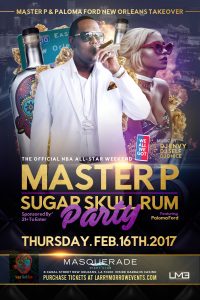 Master P & Paloma Ford Set Off All-Star Weekend in New Orleans