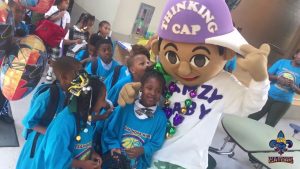NEW ORLEANS GATORS AND MASTER P GIVE BACK  TO THE KIDS IN THE COMMUNITY