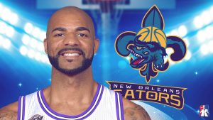 MASTER P AND THE NEW ORLEANS GATORS SIGN GOLD MEDALIST  AND TWO-TIME ALL STAR CARLOS BOOZER