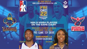 Master P’s GMGB Co-ed Pro Basketball is Coming to Shreveport Dec 22nd 2017 for Family Fun!