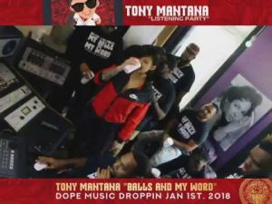 TONY MANTANA ALBUM LISTENING PARTY HAS FLORIDA DJS ALL IN WITH THE STREET KING