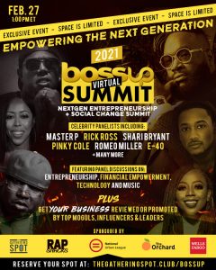 EVENT: BossUp Summit WITH MASTER P AND MORE.