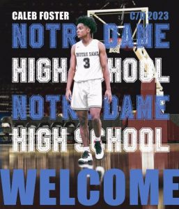 5-Star Elite Point Guard Caleb Foster Duke commit to Notre Dame High School basketball program
