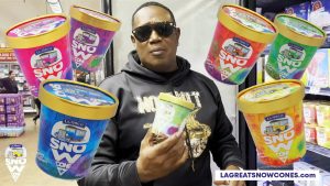 Master P aka The Ice Cream Man has “Snow Cones” in 7 Different Flavors