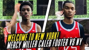 MERCY MILLER & CALEB FOSTER Hoop It Up In Jamaica Queens at NY Lincoln Park