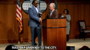 Louisville honors rapper ‘Master P’ with key to the city